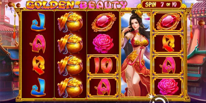 Bonus & Fitur Slot Golden Beauty