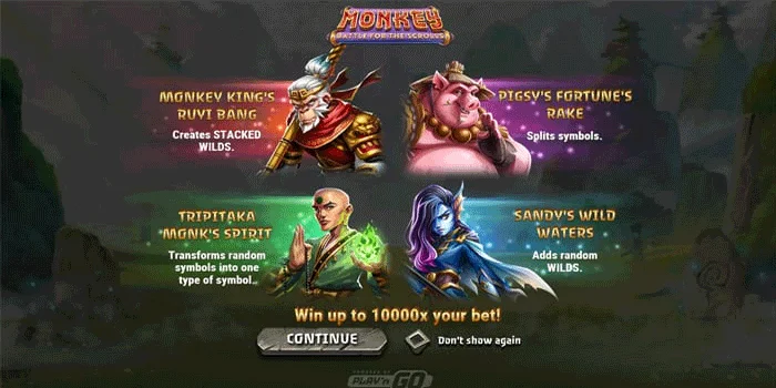 Bonus & Fitur Spesial Monkey Battle for the Scrolls