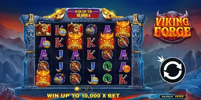 Fitur Bonus Slot Viking Forge