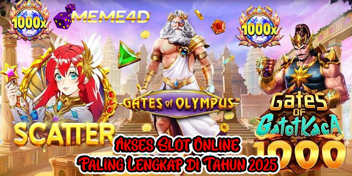 MEME4D – Akses Slot Online Paling Lengkap di Tahun 2025